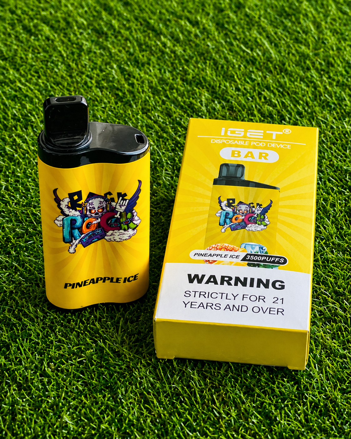 IGET Pod Bar - 3500 Puffs - Pineapple Ice